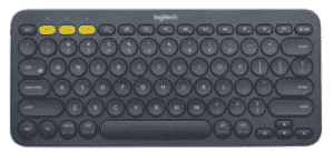 แป้นคีย์บอร์ด Logitech K380