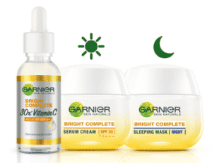 เซรั่มบำรุงผิว Garnier Bright Complete Serum set