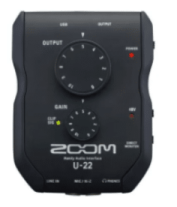 เครื่องบันทึกเสียง Zoom U22